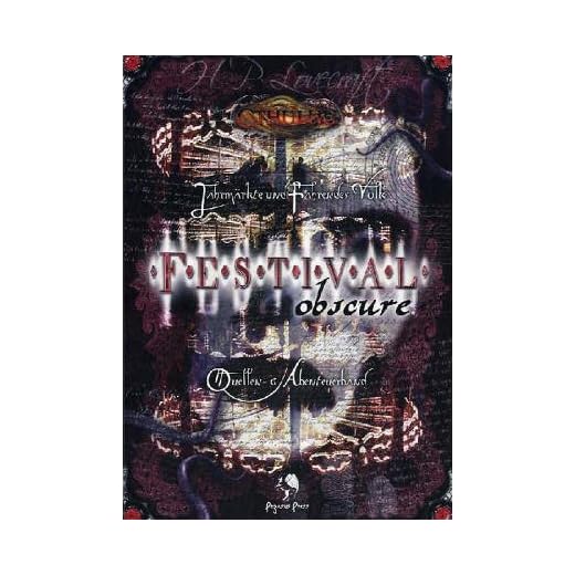 Cthulhu, Festival obscure: Jahrmärkte und fahrendes Volk. Quellen- und Abenteuerband