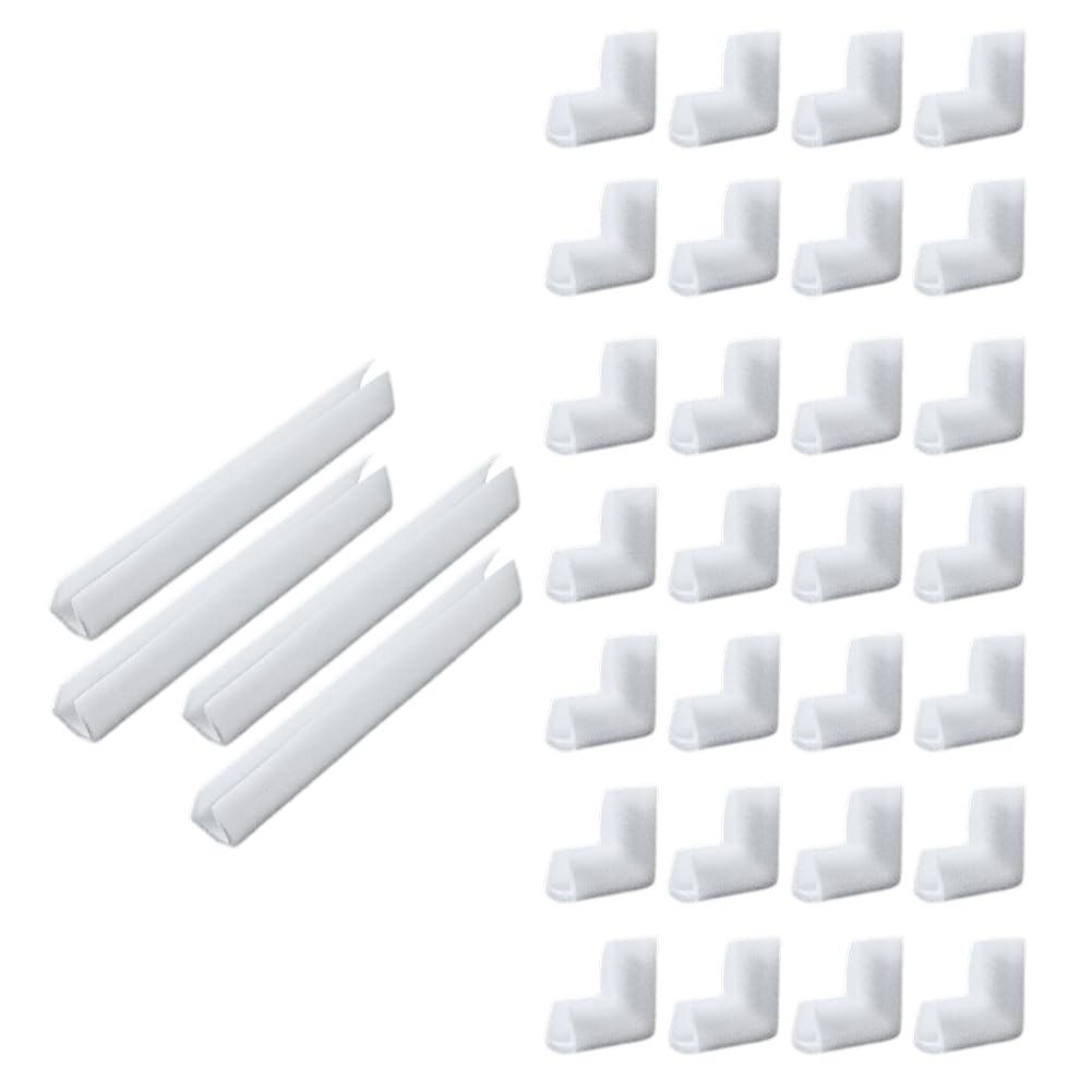 Osmond 32Pcs Picture Frame Foam Corner Protectors for Moving Furniture Edge Protectors Shipping Cushioning Foam Sets Corner for Shipping Moving Foam Packing Material