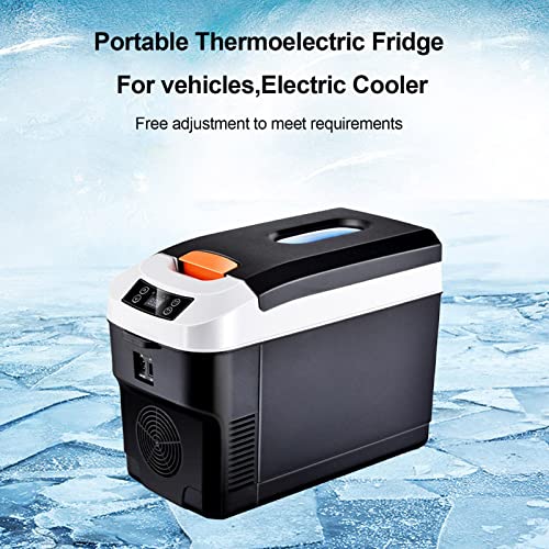 Mini carro geladeira, geladeira de acampamento ao ar livre - carro geladeira portátil 12 V, geladeir