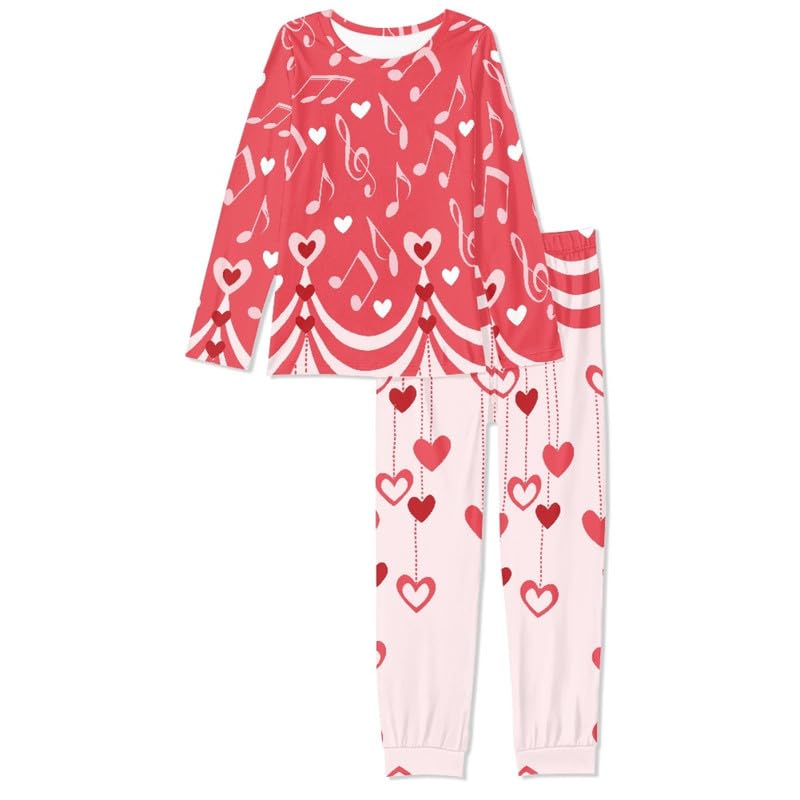 Conjunto de pijama para mujer con bolsillo y parte superior y pantalones, tallas XS-6X