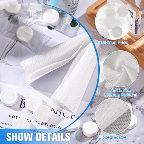 Remerry 500 Pieces Compressed Towels Compressed Travel Towel Compressed Towel Tablets Portable Mini Camping Towel Expandable Wipes For Travel Hiking Sport Fishing Outdoors #TOP3