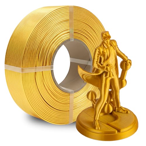 Image of Polymaker Panchroma Silk PLA Filament Refill 1.75mm 1kg, Gold