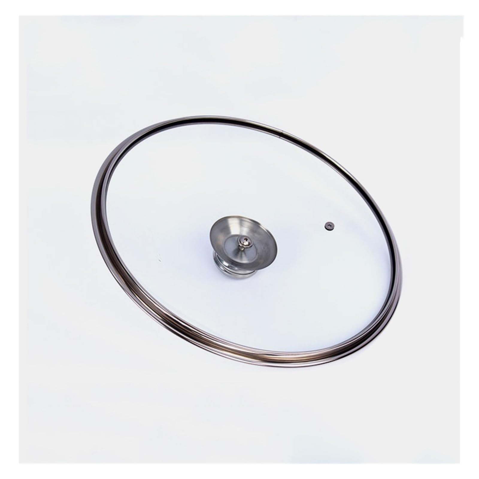 Tapas Universales Cacerola de Vidrio Templado Tapa de Sartén Tapas de Vidrio de Repuesto for Sartenes Ollas y Cazuelas Tapa Transparente Tapa de Olla Visible Tapa Universal para Ollas(32cm)