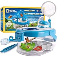 Blue Marble NATIONAL Geographic Insektenfänger-Set für Kinder – Insektenfang-Set mit Netz, Beobachtungsbox mit Vergrößerung, Pinzette & mehr