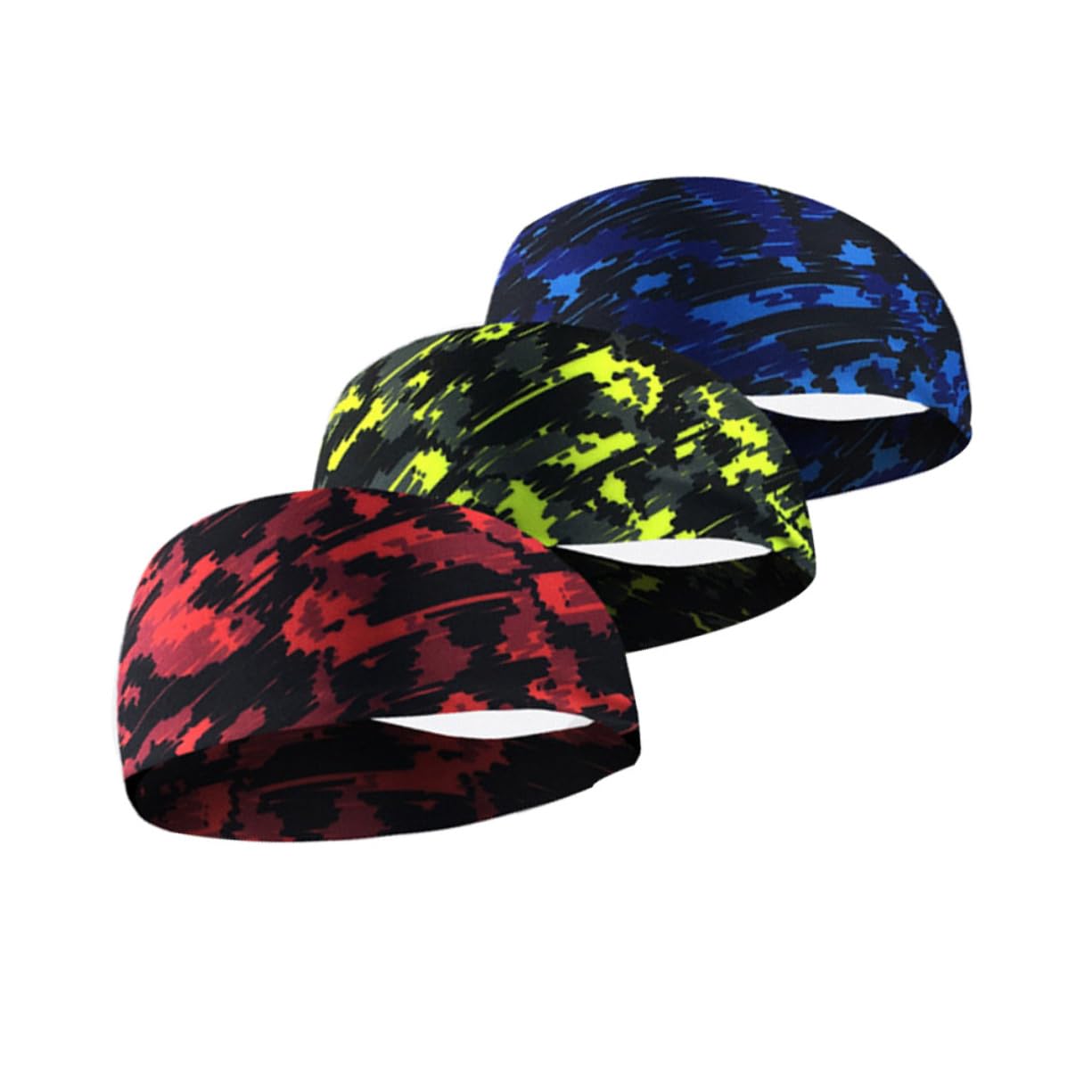 6 Pezzi Fasce Per Uomo Fascia Sportiva e Per Calcio ia ia Per ia Sportiva ia Da Corsa Turbante Per Uomo Attrezzatura Da Basket Elasticità E Donna