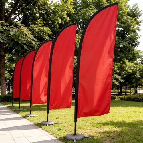 Mât de drapeau portable pour vos événements extérieurs et fêtes