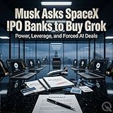 Musk Asks SpaceX IPO Banks to Buy Grok