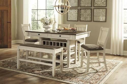 Signature Design by Ashley Bolanburg Upholstered Counter Height Bench - image 8