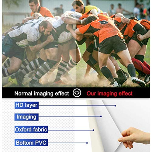 Image of SAVSOL Tripod Stand Projector Screen (80 Inch. (Width) x 45 Inch. (Height) - 92 inch Inch) Diagonal in 16:09 Ratio Aspect, Ultra HD, 4K Technology, Active 3D #16