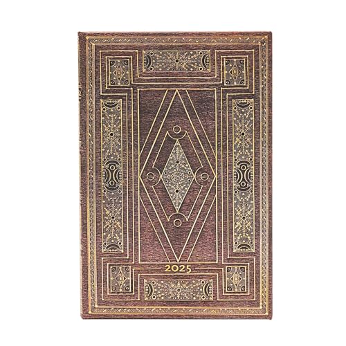 First Folio (Shakespeare’s Library) Mini 12-Month Horizontal Hardback Dayplanner 2025 (Elastic Band Closure)