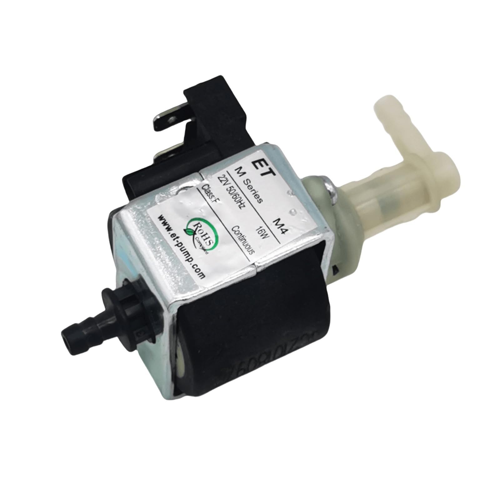 Pompe électromagnétique 22 V 16 W ET M4, compatible avec les balais vapeur suspendus, les nettoyeurs de sols 12PP et les pompes à vide.