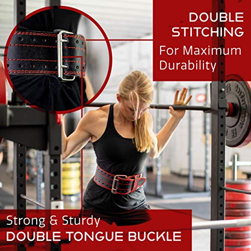 Medium Weight Lifting Belt Powerlifting Belt with Lifting Equipment Weightlifting Belt Body Building Lifting Belt Power Weight Lifting Belt Squat Belt Leather Weightlifting Belt