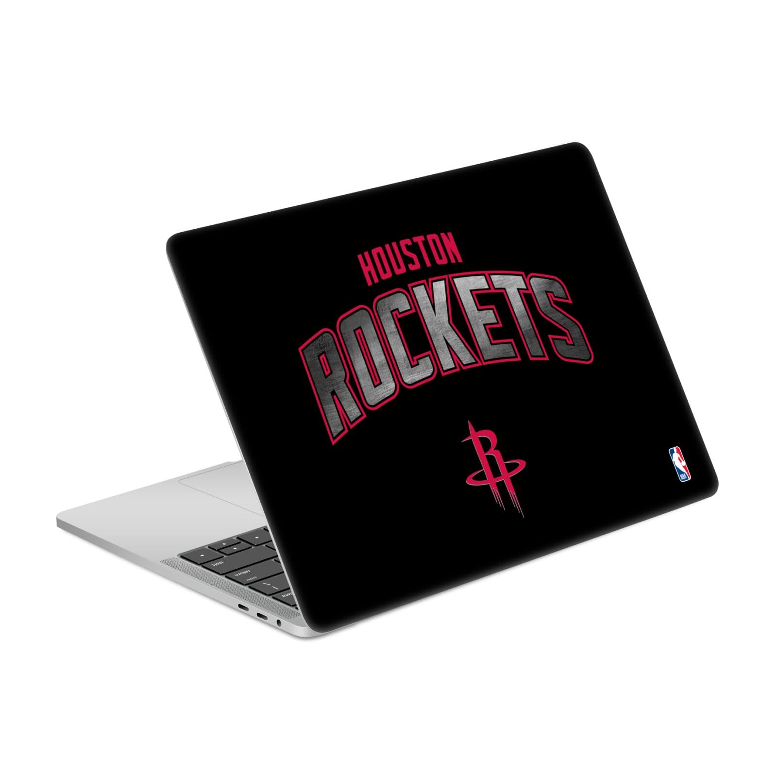 Vinyle Houston Rockets MacBook Pro 13 finition premium noire NBA