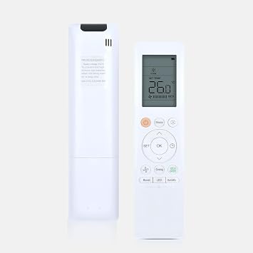 New AC Replacement Remote Control Compatible with Midea RG10L1-C2HS RG10L2HS/BGEFU1 RG10 Air Conditioner