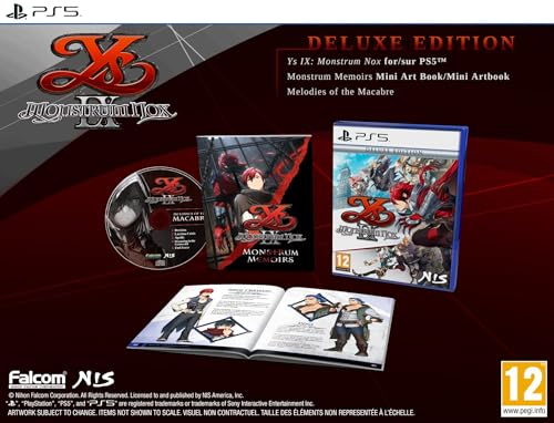 Ys IX: Monstrum Nox - Deluxe Edition - [PS5]