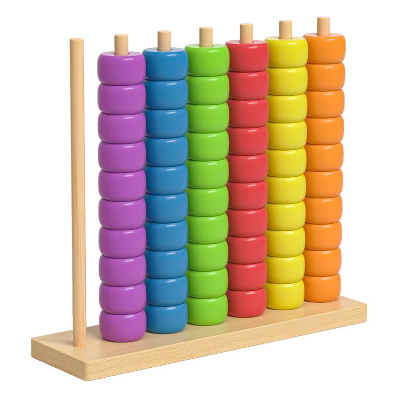 Color Matching Stacking Puzzle Game, Fast Pattern Challenge Ring Stack Puzzle for 2 Playe…