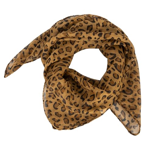 Lightweight Polka Dot Print Scarves for Women Square Elegant Wrap Neck Scarf-Fashion Head Scarf 27.5 × 27.5 inches