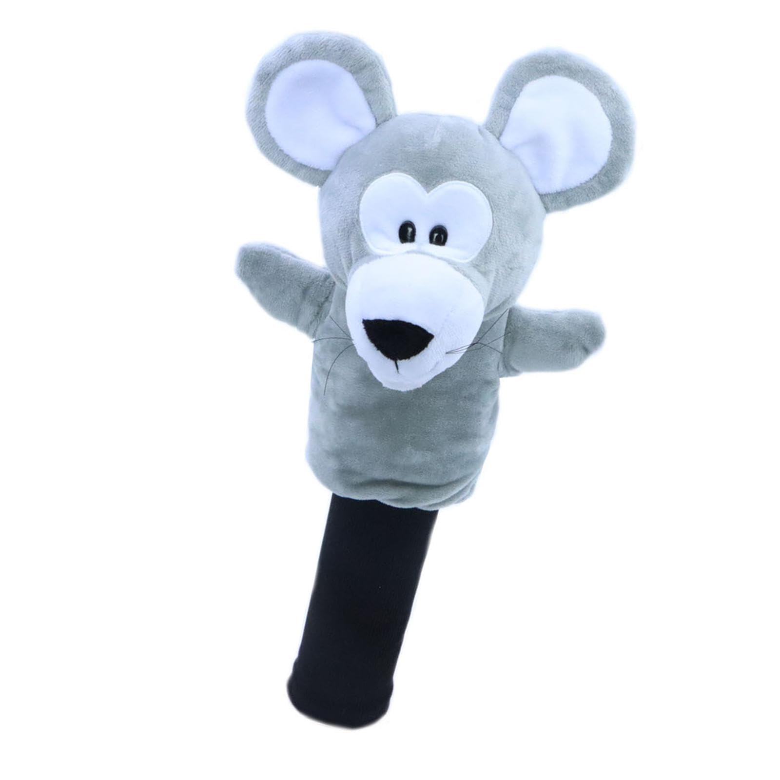Milageto Maus-Golfschlägerhaube, schönes, lustiges Accessoire, Geschenk, süße Golfschlägerhaube aus Plüsch für Frauen, Familie, Freunde, Golfer, Ältere