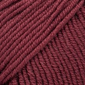 Superwash 100% Merino Wool Yarn for Knitting and Crocheting, 3 or Light, DK, Leight Worsted Weight, Drops Merino Extra Fine, 1.8 oz 115 Yards per Ball (48 Bordeaux)