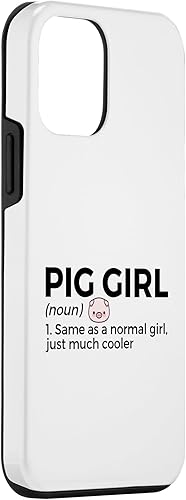 Miniatura 3 de Carcasa divertida para iPhone 12 Mini Pig Girl Definition Pig Lover