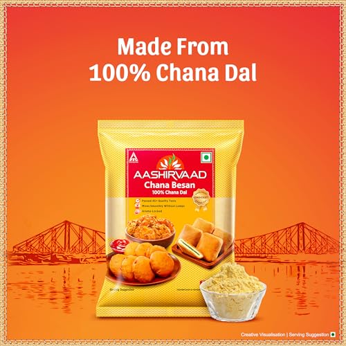 Image of Aashirvaad Chana Besan, 500 g