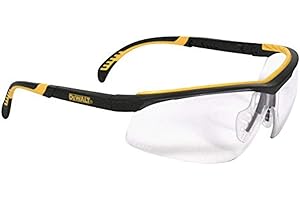 DEWALT DPG55-11D DCG55 DC Safety Glasses, Clear Lens, Multi, One Size