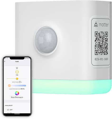 THIRDREALITY Smart Color Night Light, Matter Over WiFi, 3-1 Multi-Functionality,