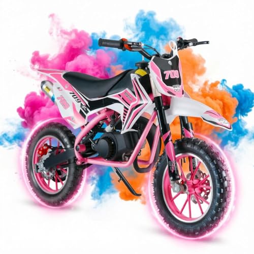 Pink Dirt Bike