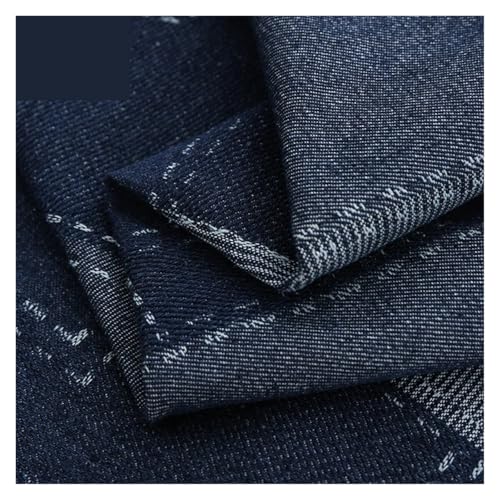 Tissu denim délavé style Boro japonais de 100x170cm pour couture de veste