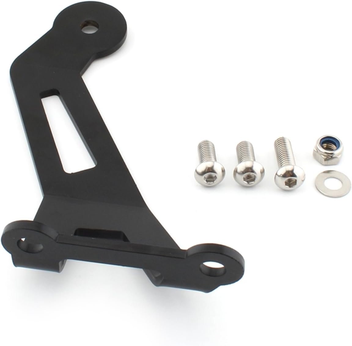 Motorcycle Aluminum Exhaust Pipe Hanger Bracket Muffler Pipe Support Guard Holder Compatible with Aprilia RSV4 Factory/Tuono V4 2021-2023