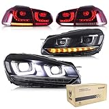 desmontar faro golf vii Conexión al conector original; impermeable y resistente a la intemperie;faro no incluye bombilla baja H7