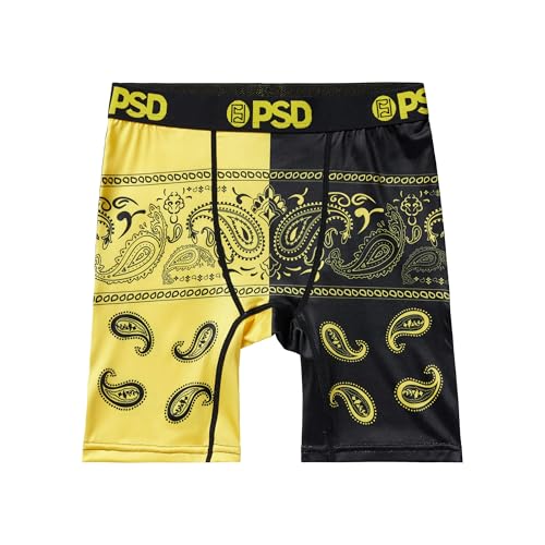 Image of PSD Underwear Youth Boys Boxer Brief - Various Print Comfortable Active Underwear for Boys, Kids Boys Underwear Packs