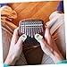 FRCOLOR 2 Pairs Silicone Finger Protectors for Kalimba Elastic Thumb Caps Relief Finger Covers for Kalimba Practice Supplies Comfortable Flexible Porous Design