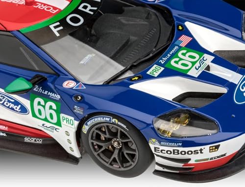 Maquette Ford GT Revell Le Mans 1/24 avec 88 pièces à assembler