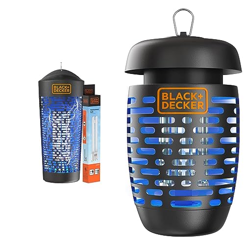BLACK+DECKER Bug Zapper Lantern Mosquito Repellent & Fly Traps for Indoors and Outdoors