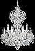 Schonbek 6814-211S Swarovski Lighting Olde World Chandelier, Aurelia