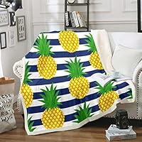 Perinsto Coperta In Pile Floreale Girasoli - Morbida E Calda, 3 Taglie, Per Divano, Letto, Regalo - 2