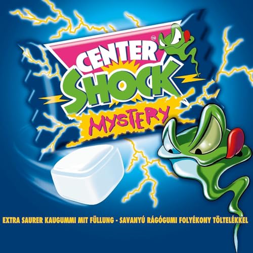 Center Shock Mystery, Box mit 100 Kaugummis, Extra-sauer, Zufallsgeschmack, geeignet für Geburtstag und Weihnachten, 400g – Ansicht 2