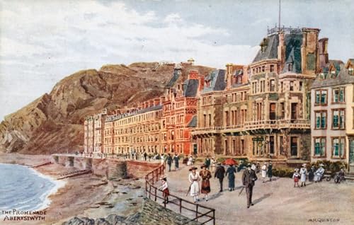 Peinture la Promenade Aberystwyth Alfred Robert Quinton | Toile moderne decoration salon 60x90