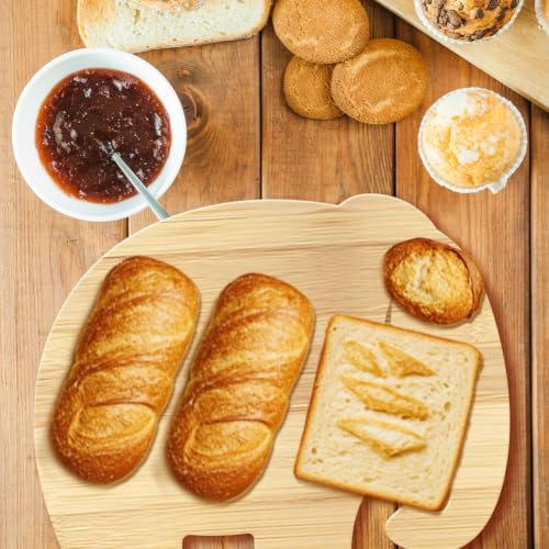 WEBEEDY Tabla de Cortar de Madera de Bambú en Forma de Elefante, 30x25.3 cm, Para Cocina y Decoración miniatura 5