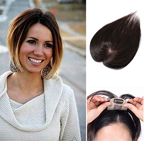 Hair Topper Human Hair for Women with Thin Hair
