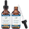 العلاجات الأصلية Tic Calm ComboPack - العلاجات المثلية الطبيعية للإغاثة من التشنجات العصبية العرضية وغير الطوعية وأعراض الإجهاد والقلق والتوتر العصبي ، 2 - 2 Fl. أونصة.