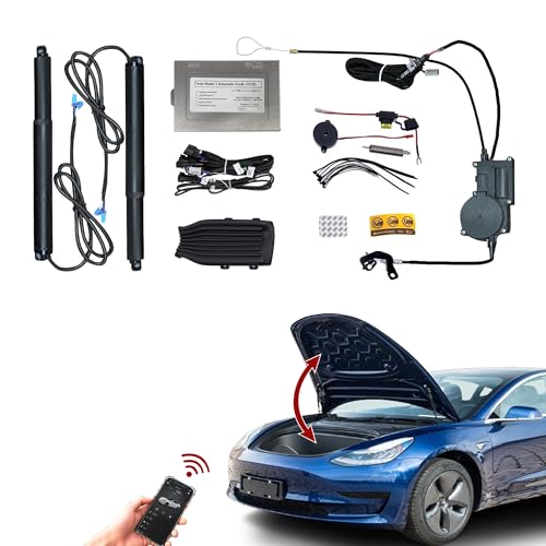 EVFRONTIERX Power Frunk Kit Compatible with Tesla Model 3 2016 2017 2018 2019 2020 Electric Front Trunk Opener and Closer Automatic Frunk Conversion Upgrade Easy Install