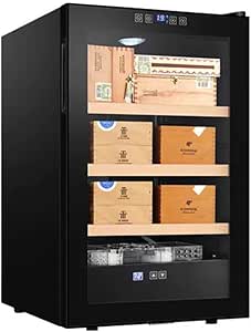 Amazon.co.jp: ASSYA Cigar Humidor Cabinet Electronic Cigar Cabinet ...