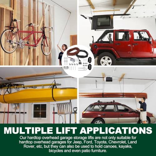 Upgrade Hardtop Removal Lift & Removal Tool Kit, for Jeep Wrangler JK & JL by KlenzMate - Used condition - Image 8