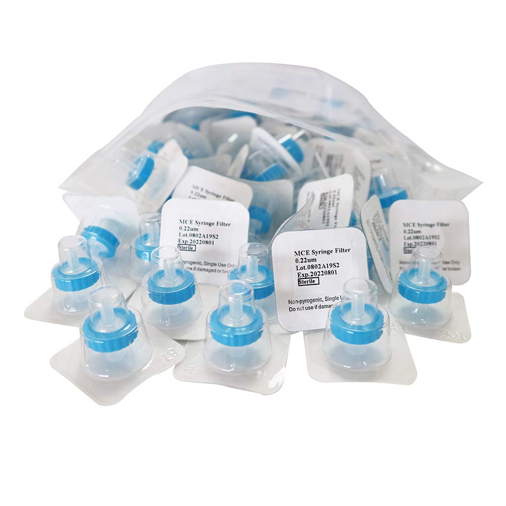 Proglass Syringe Filter 13mm 0.22um PTFE,100pcs