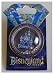 Disneyland 60th Anniversary Diamond Celebration Sleeping Beauty Castle Globe w/Jewels Trading Pin