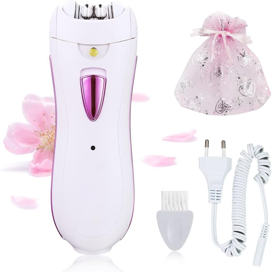 Epilator for Women, Epilator for Women Facial Hair Removal, Smooth Glide Epilator for Women Face, Smooth Glide Epilator for Women Facial Hair, Lady Facial Razor for Leg, Arm, Armpit, Facial, Bikini