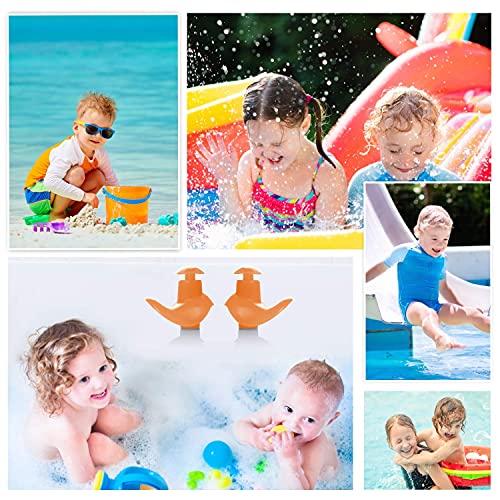 Hearprotek Tappi per le Orecchie da Nuoto per