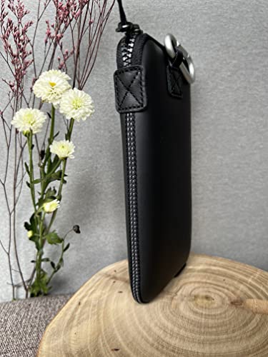 Onejoy Cell Phone Pouch, Phone Bag, Mobile Pouch, Waterproof Phone Pouch, Bike Pouch With Zipper 17Cm X 9Cm, Carbon Color #TOP7